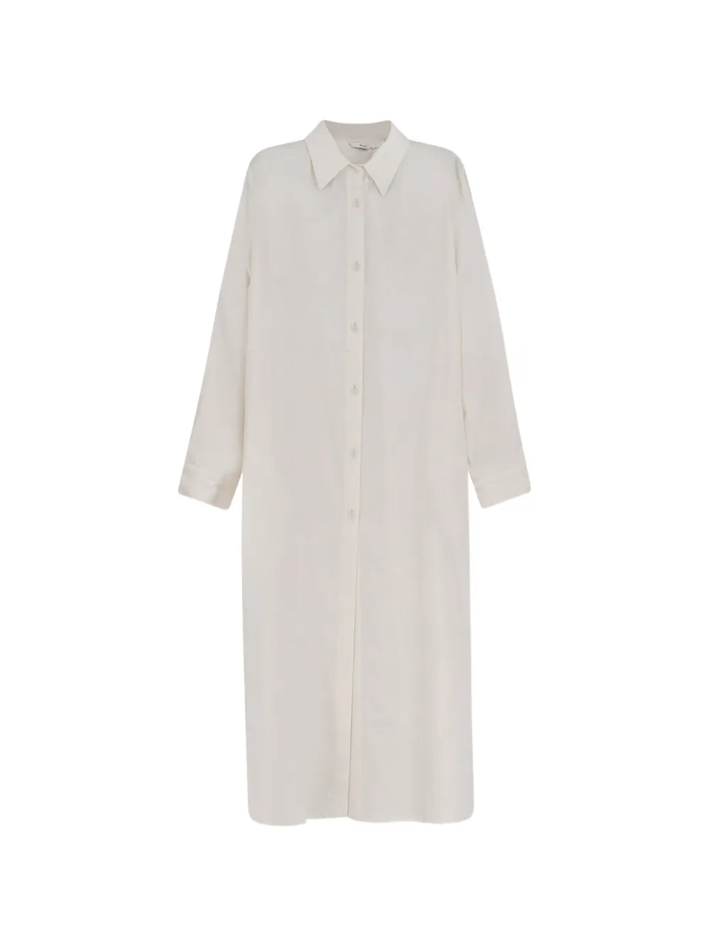 Hevo Arigliano button-up dress - White