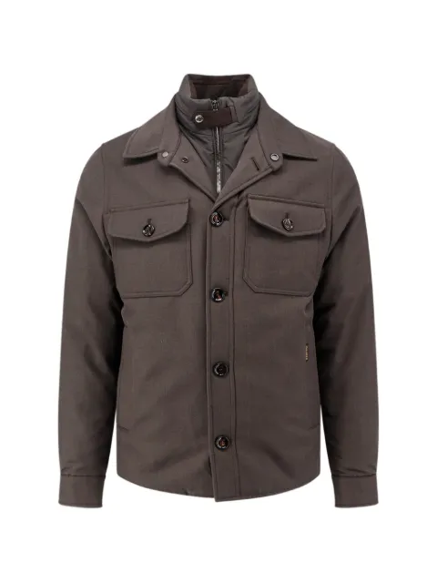 Moorer Dasson-Pum button-up jacket