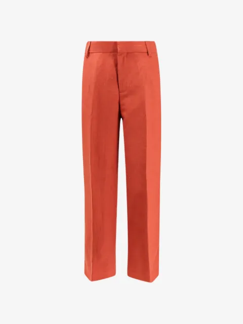 Closed belt-loop trousers