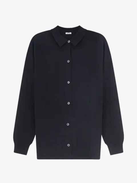 ASPESI button-down polo-collar cardigan