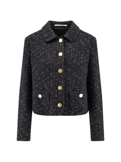Tagliatore Idelle bouclé button-up tweed jacket