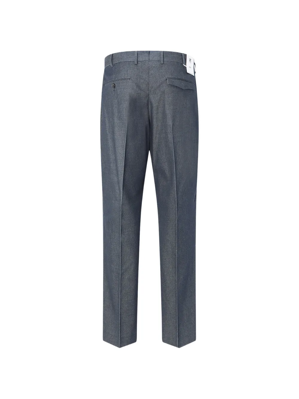 PT Torino Edge pressed-crease trousers Blauw