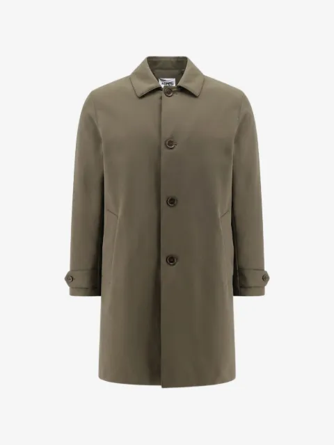 ASPESI Perfetto button-fastening long-sleeve coat