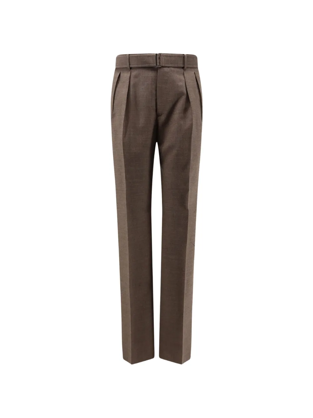 Tagliatore Nevil double-pleat tailored trousers Bruin