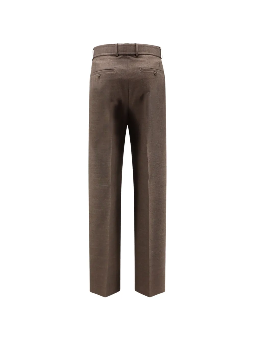 Tagliatore Nevil double-pleat tailored trousers Bruin