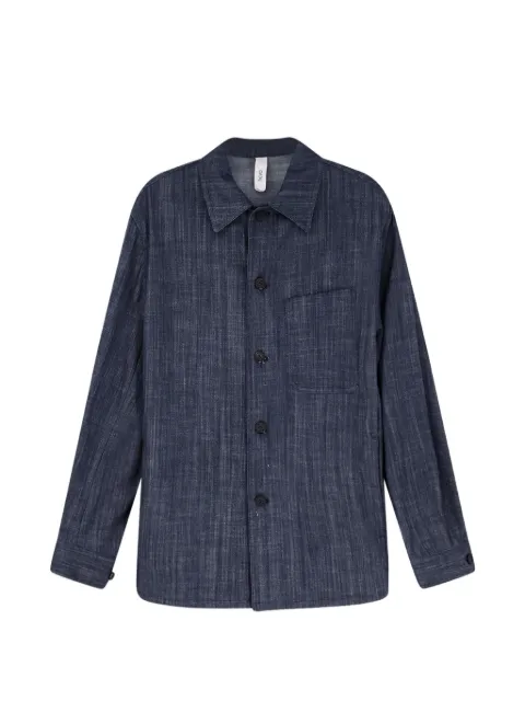 Hevo Bari patch-pocket long-sleeve shirt jacket