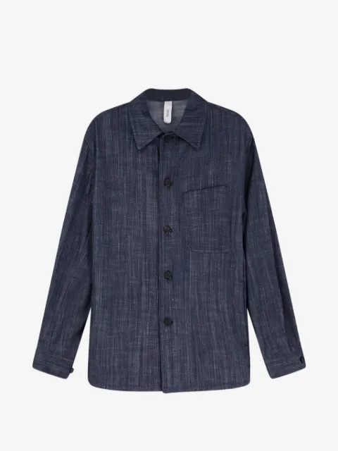 Hevo Bari patch-pocket long-sleeve shirt jacket