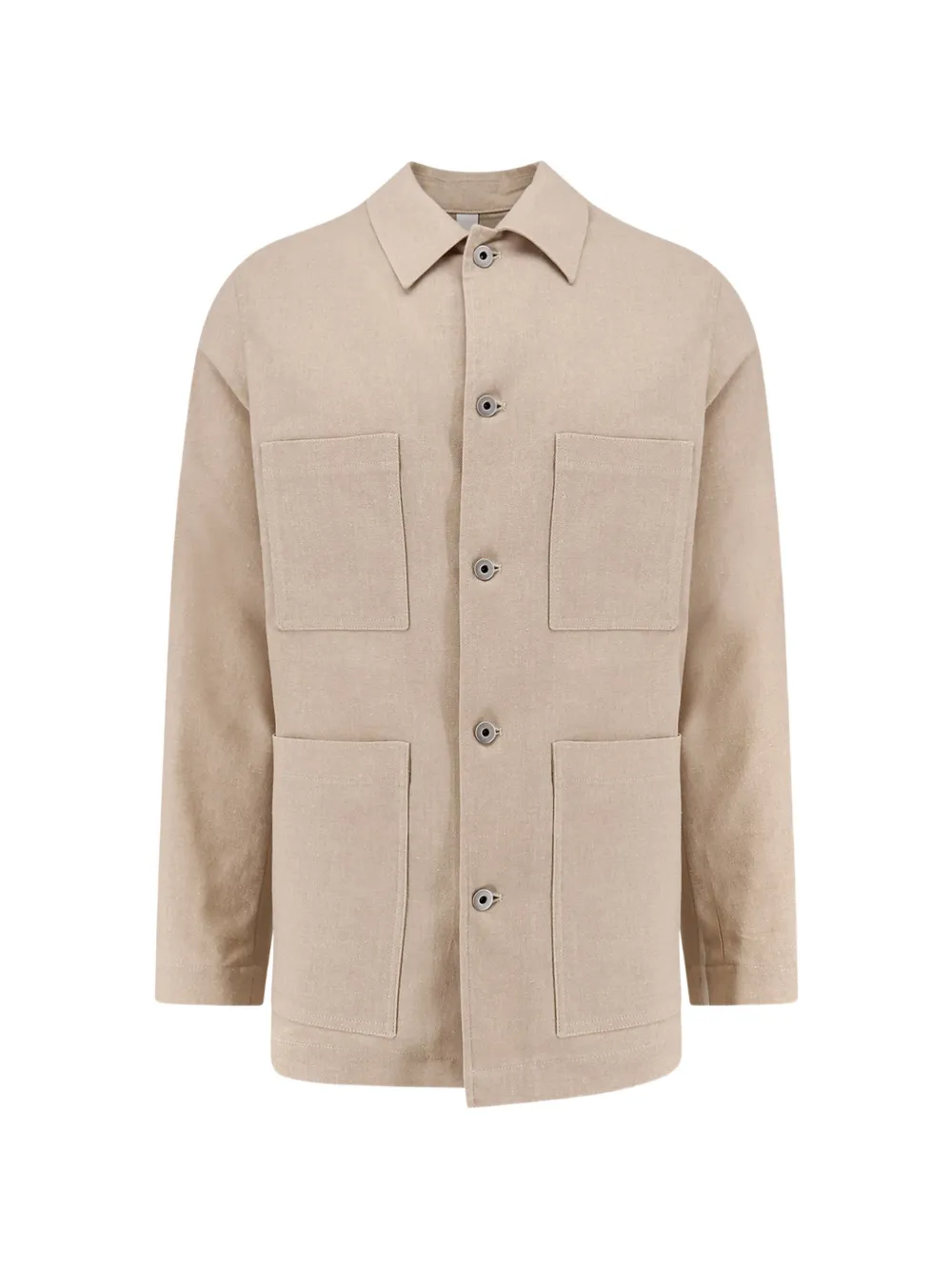 Hevo Castelluccio four-pocket shirt jacket - Toni neutri