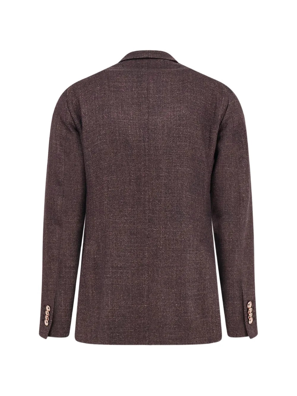 Tagliatore Blazer met dubbele rij knopen en puntige revers Bruin