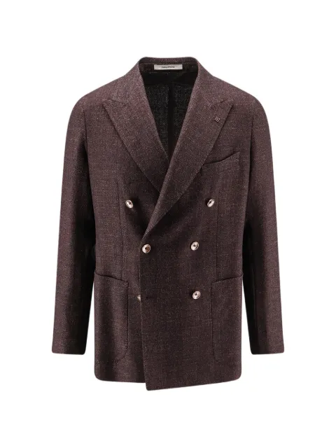 Tagliatore blazer con solapas de pico y doble botonadura
