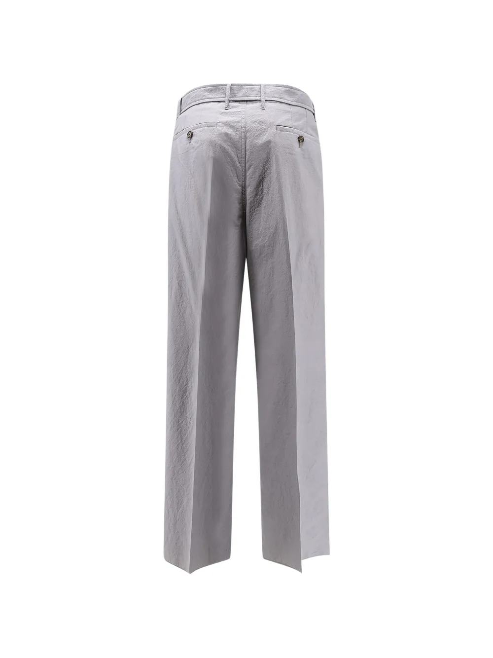 Lardini Indro belted tailored trousers Grijs