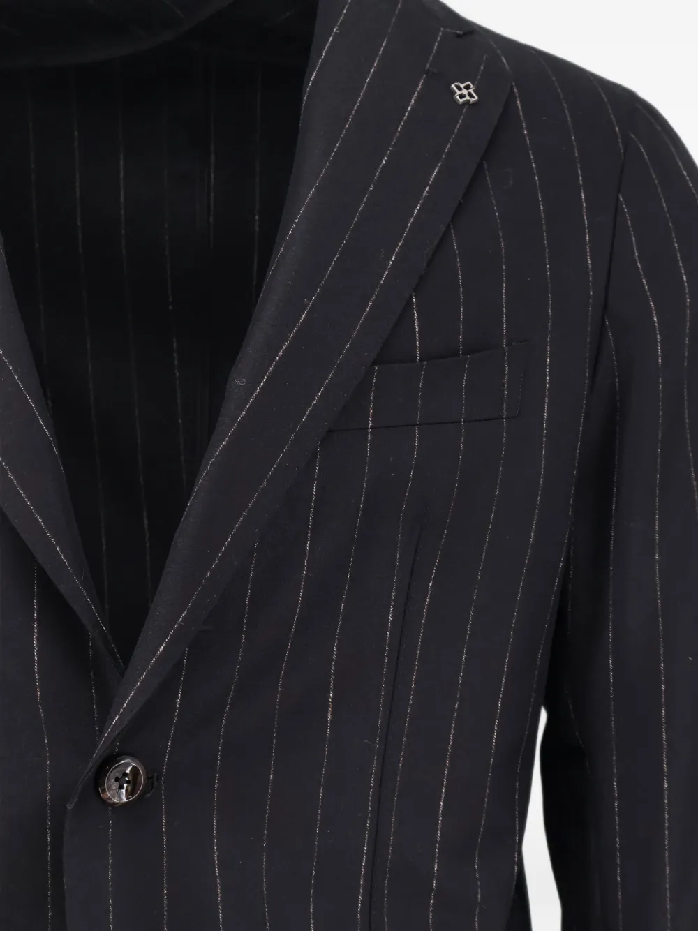 Tagliatore pinstripe-pattern suit Zwart