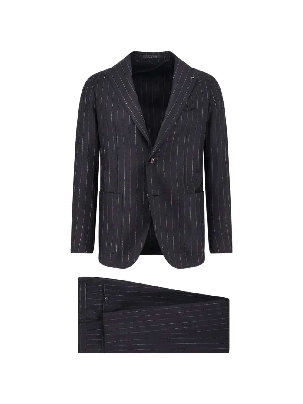 Tagliatore pinstripe-pattern suit - Nero