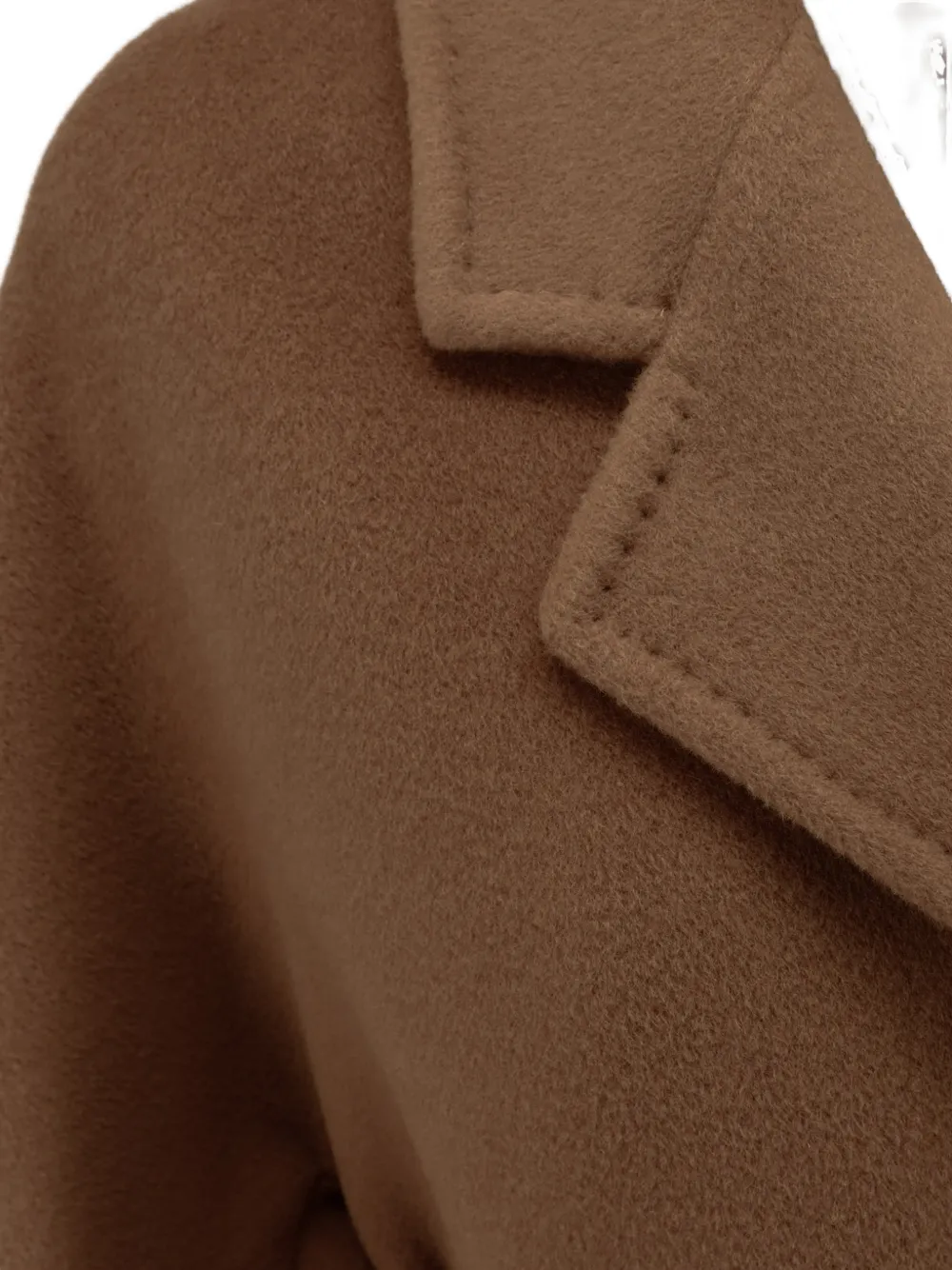 Tagliatore Denise belted notch-lapel coat Bruin