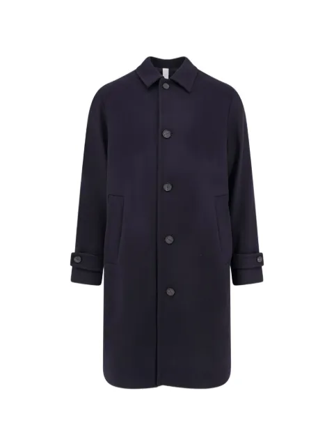 Hevo Loconiad single-breasted button-cuff coat