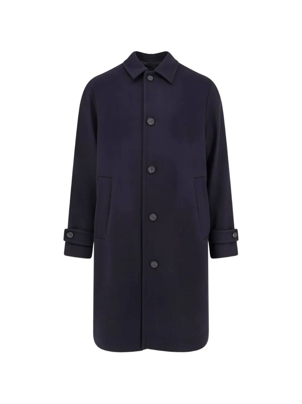Hevo Loconiad single-breasted button-cuff coat - Blu