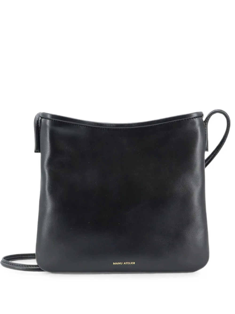 Manu Atelier Fidèle leather crossbody bag - Schwarz