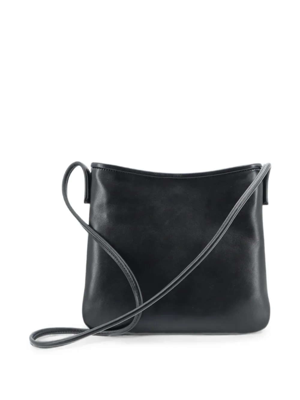 Manu Atelier Fidèle leather crossbody bag Zwart