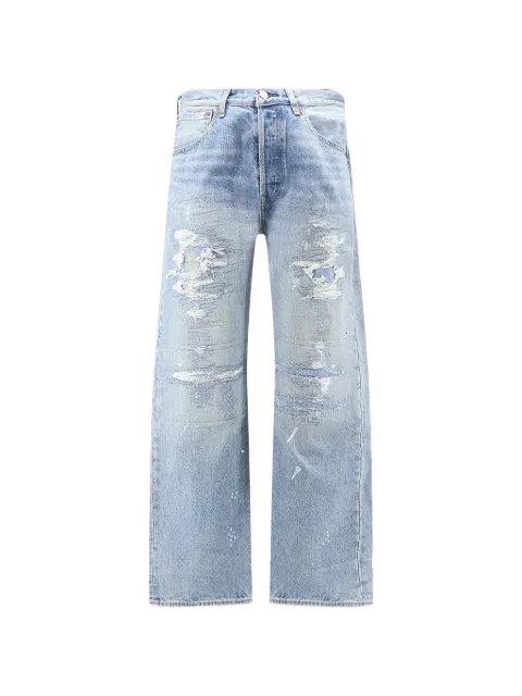 Levi's 501 Loose distressed jeans