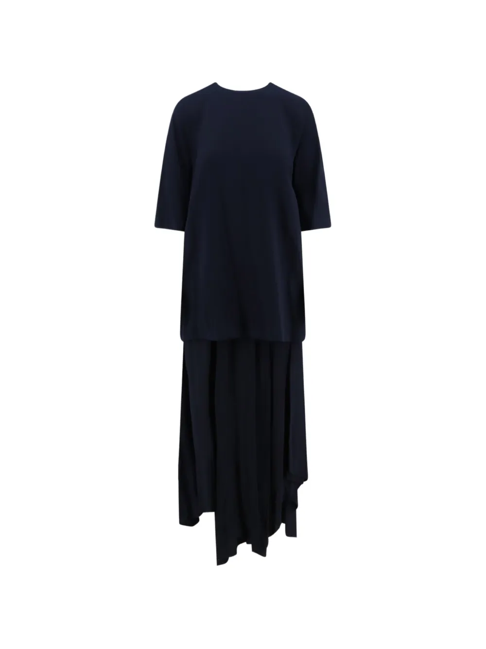 Semicouture Ally asymmetric dress - Blu
