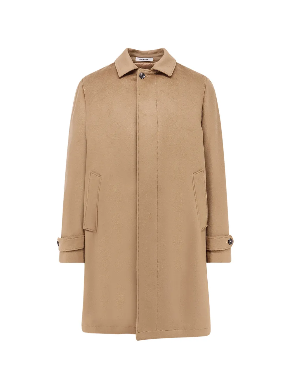 Tagliatore Alton concealed-front button-cuff coat - Tons neutres Tagliatore Alton concealed-front button-cuff coat - Tons neutres