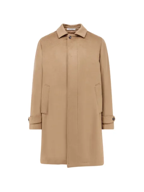 Tagliatore Alton concealed-front button-cuff coat