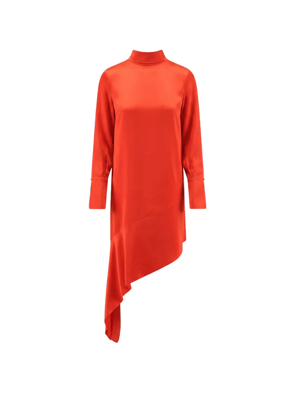 Semicouture Gwenda asymmetric-hem dress - Rot
