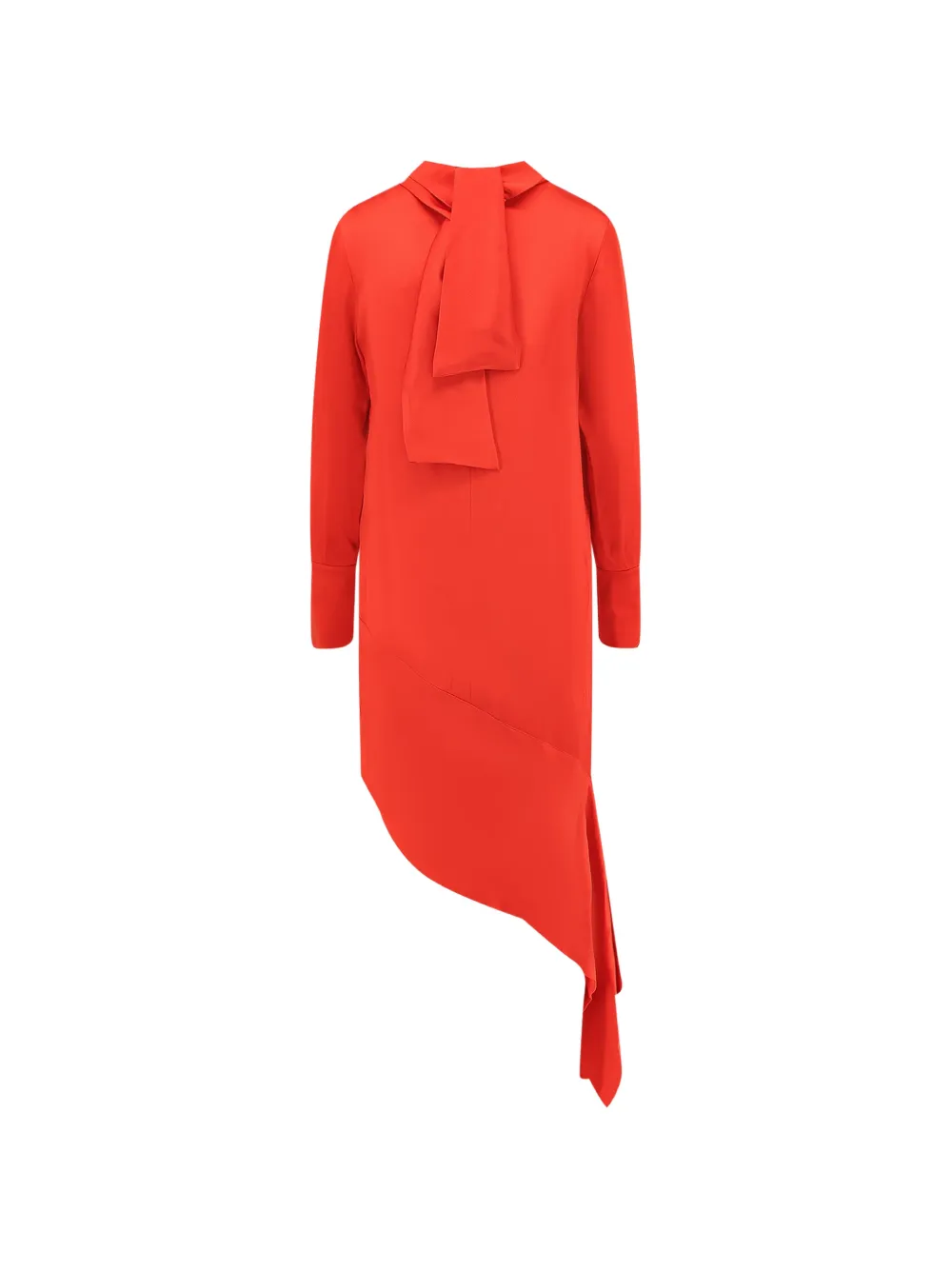 Semicouture Gwenda jurk met asymmetrische zoom Rood