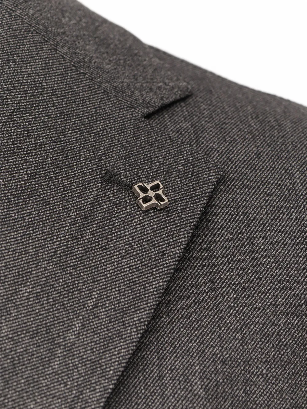 Tagliatore notched-lapel single-breasted suit Grijs