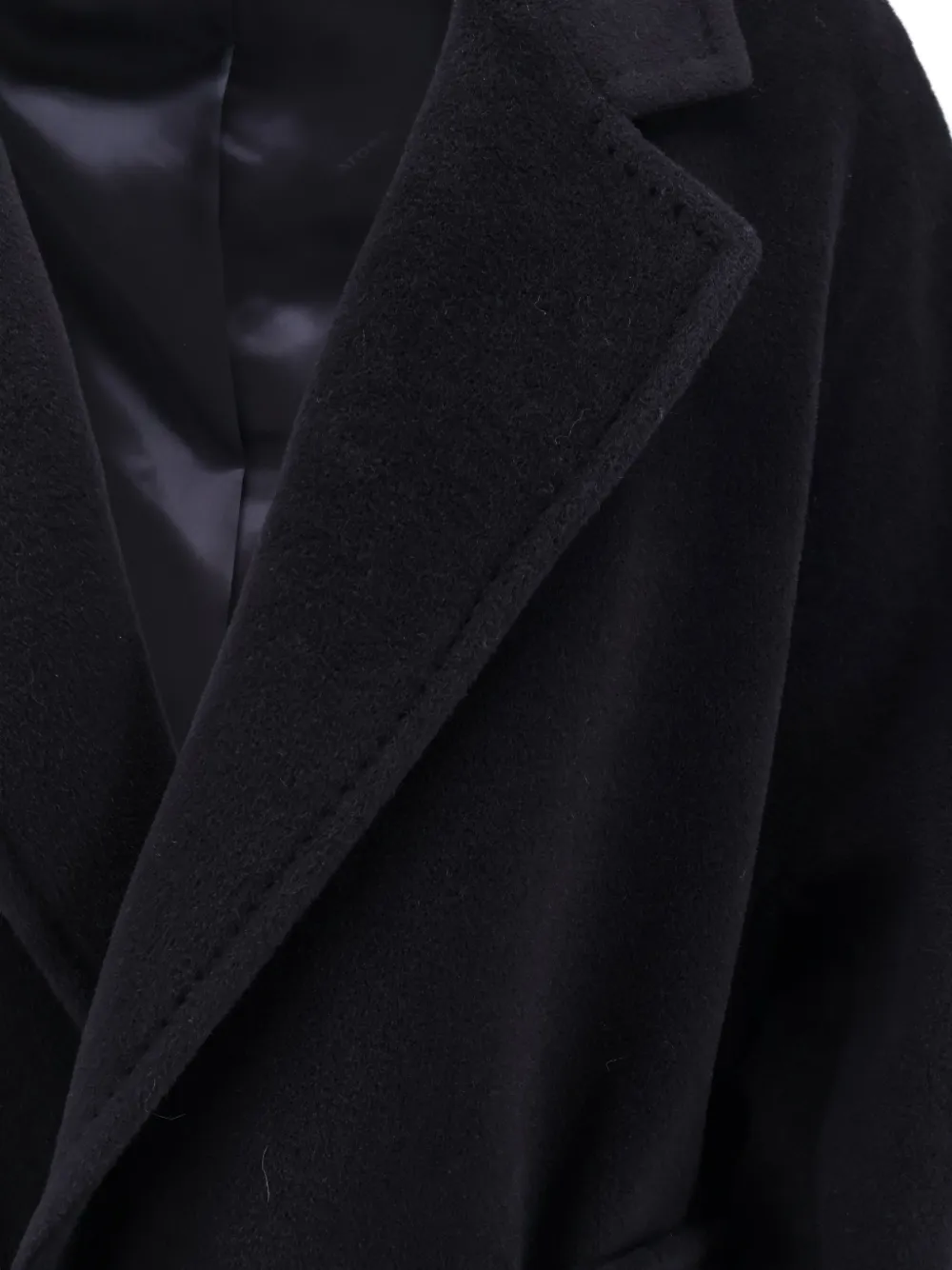Tagliatore Charlize belted notch-lapel coat Blauw