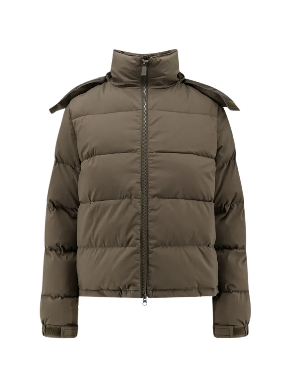 ASPESI hooded quilted jacket - Grün
