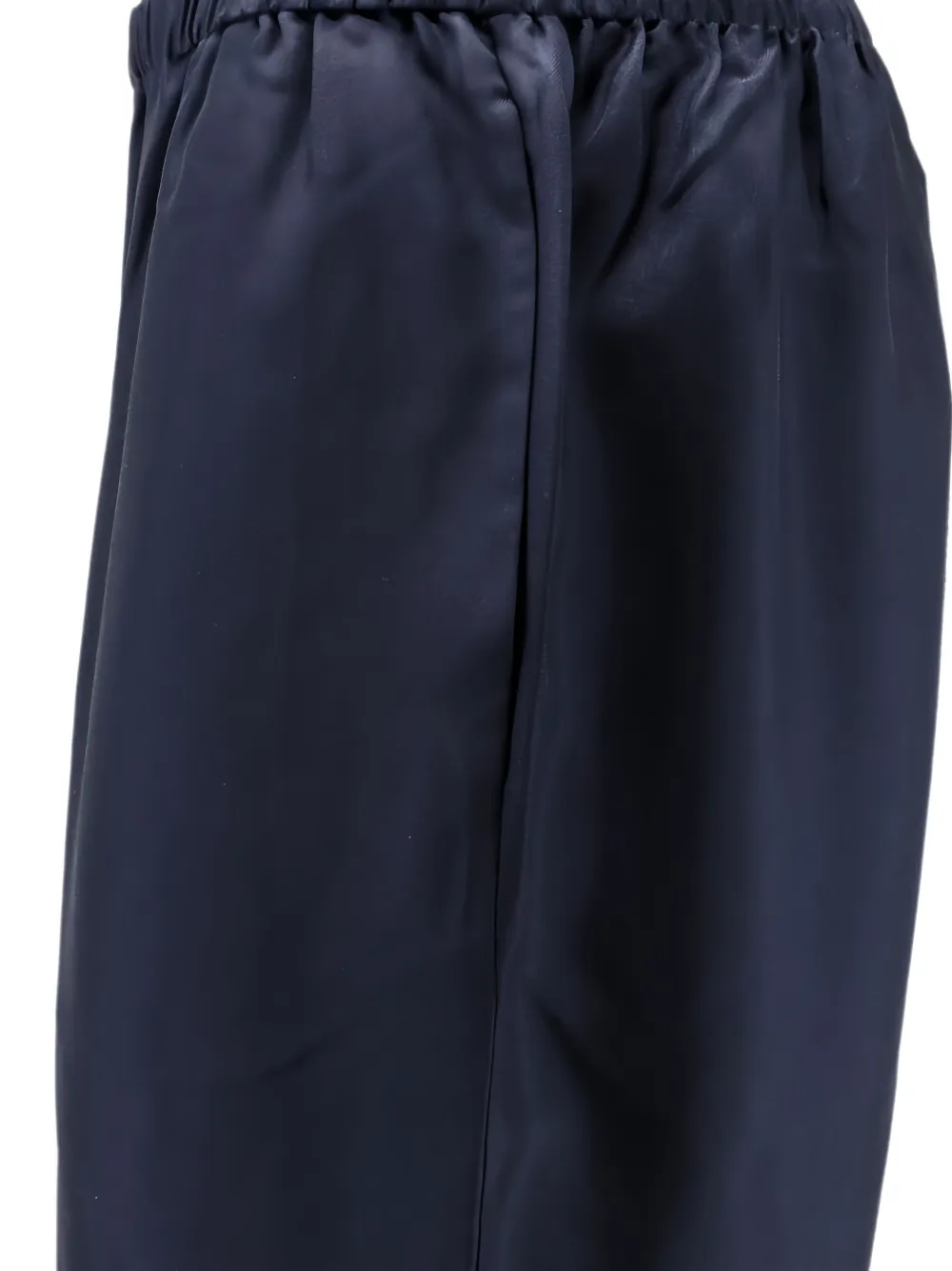 Róhe Silk Wide-leg Trousers in Blue, view 3