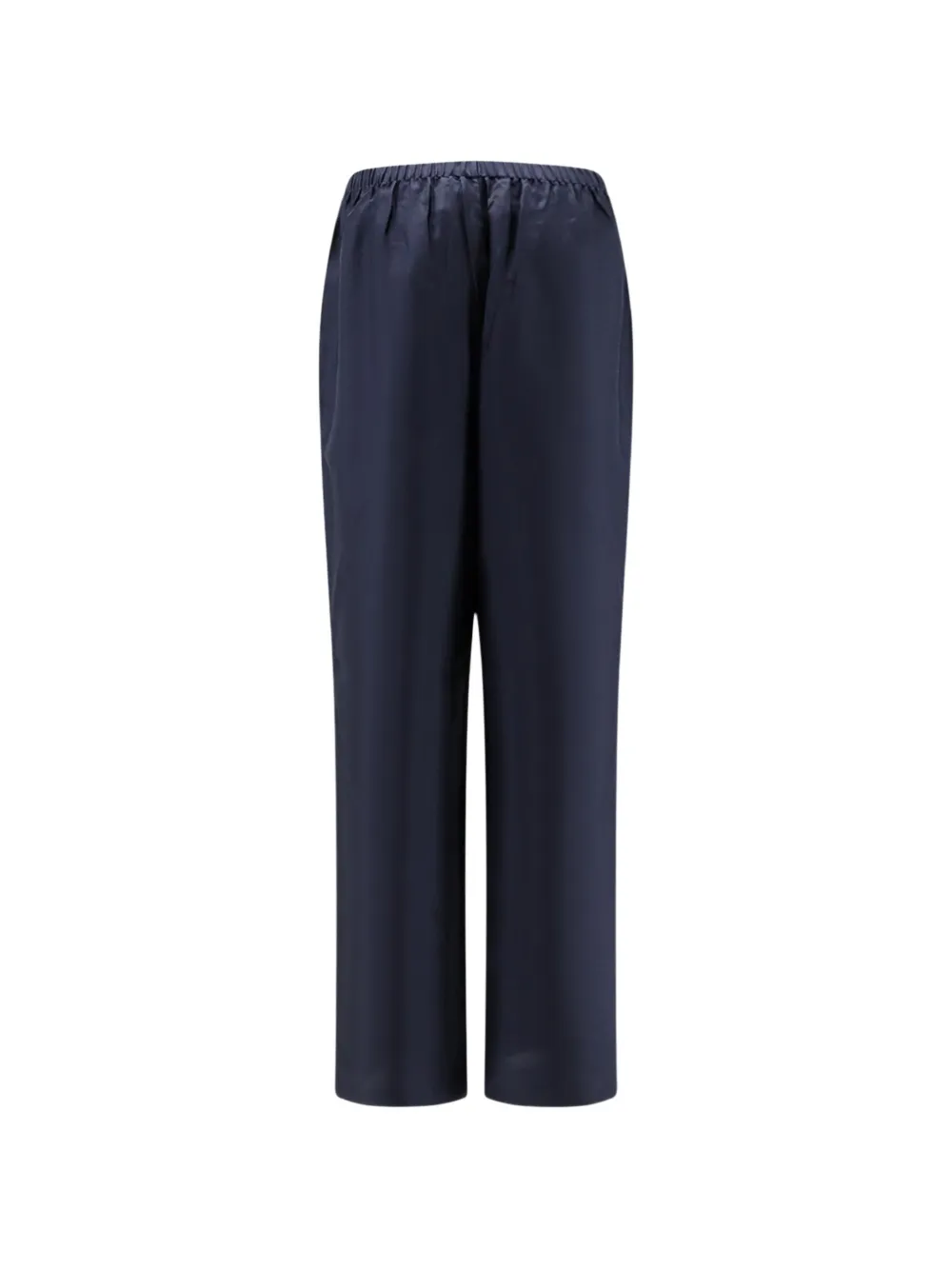 Róhe Silk Wide-leg Trousers in Blue, view 2