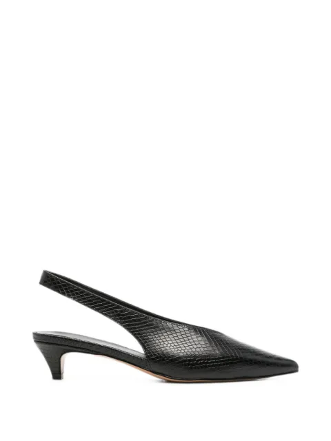 TWINSET pointed-toe slingback pumps