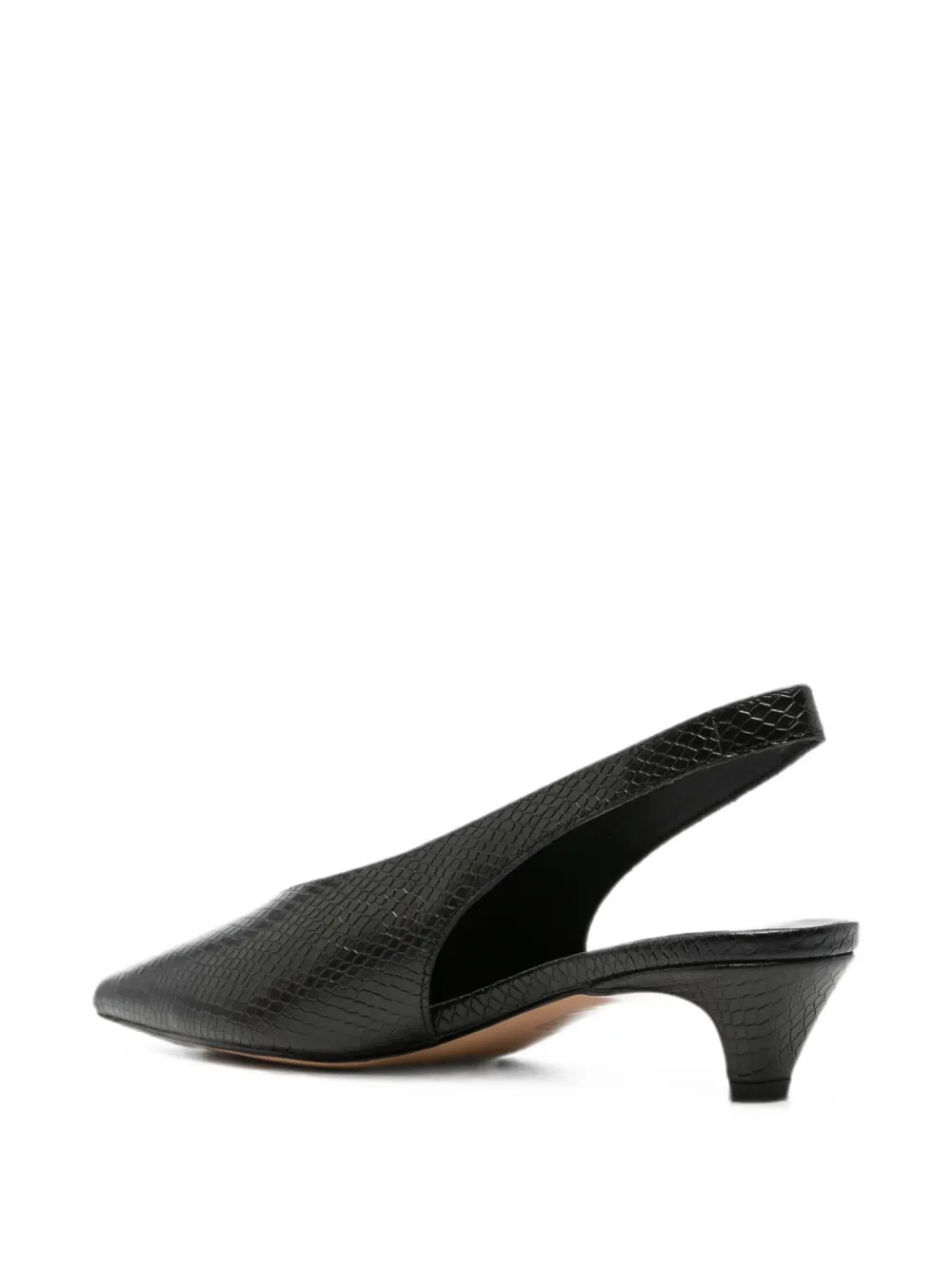TWINSET Slingback pumps met puntige neus Zwart