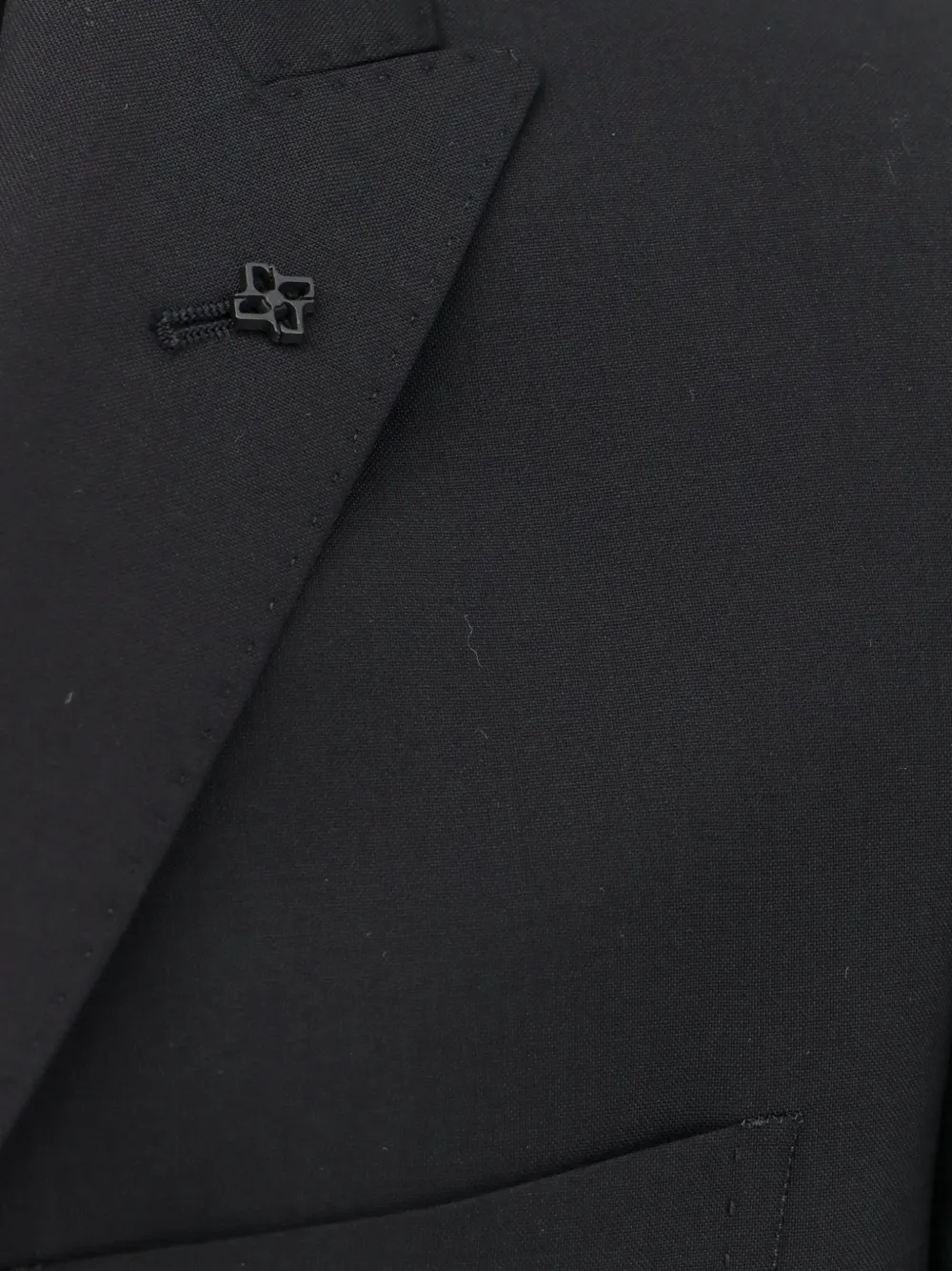 Tagliatore notched-lapel single-breasted suit Zwart