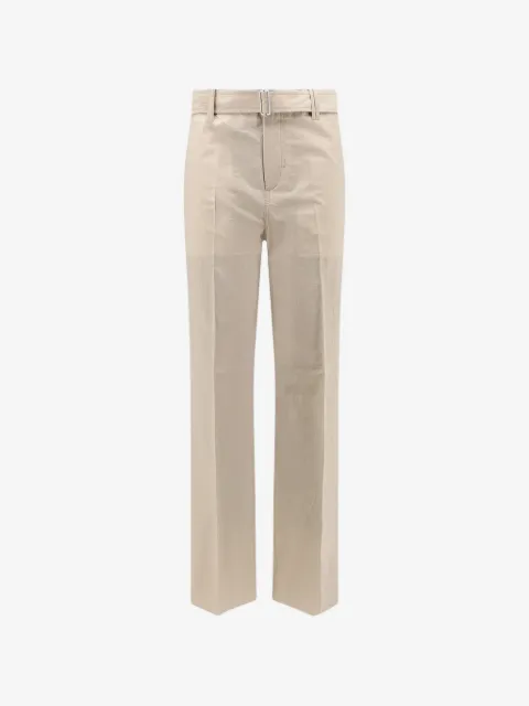 Lardini pantalon de tailleur à taille ceinturée