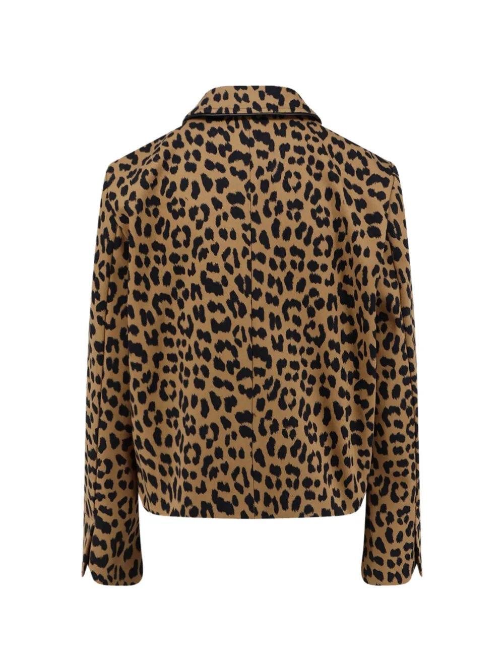 Semicouture Arabella jack met dierenprint Bruin
