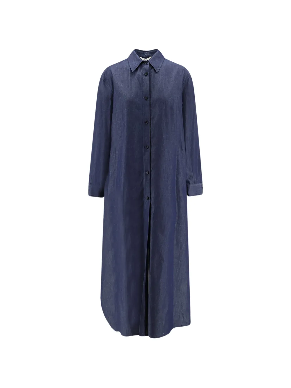 Hevo Arigliano button-up shirt dress - Blau