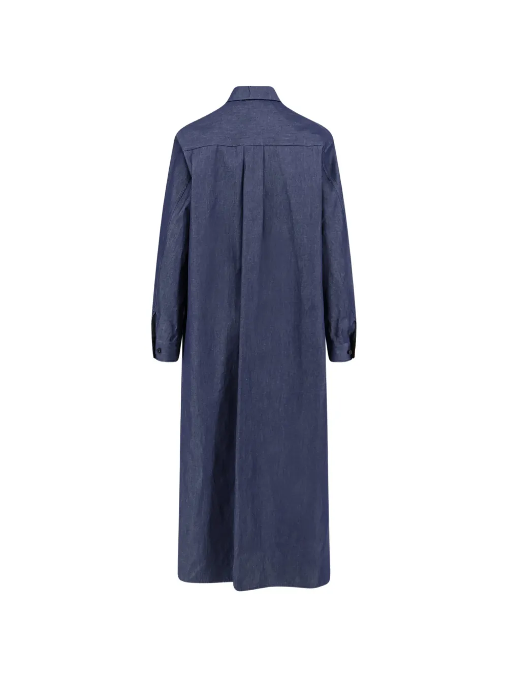 Hevo Arigliano button-up shirt dress Blauw