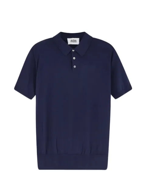 ALPHA STUDIO short-sleeve polo shirt