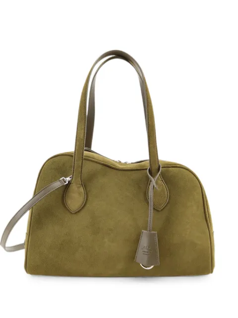 ATP Atelier Noale suede-finish tote bag