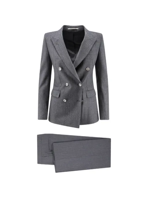 Tagliatore double-breasted pinstripe jacket