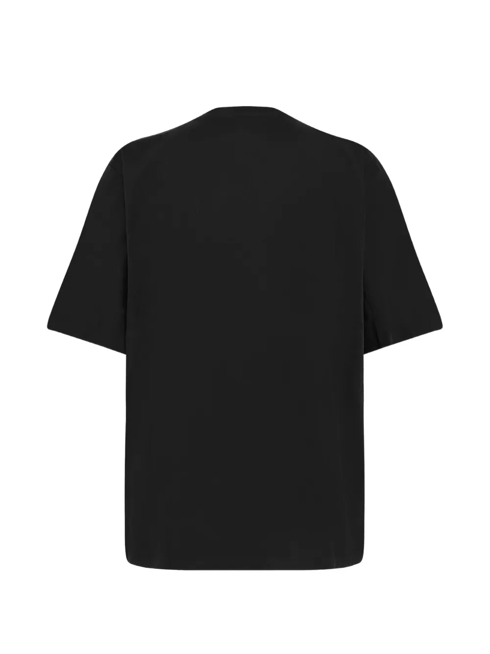 Hevo Katoenen T-shirt met korte mouwen Zwart