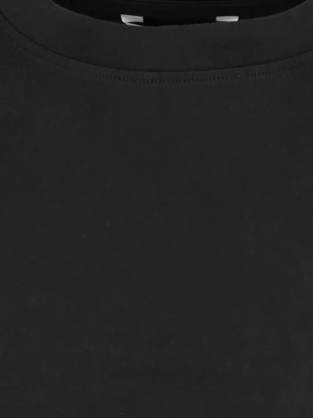 Hevo Katoenen T-shirt met korte mouwen Zwart