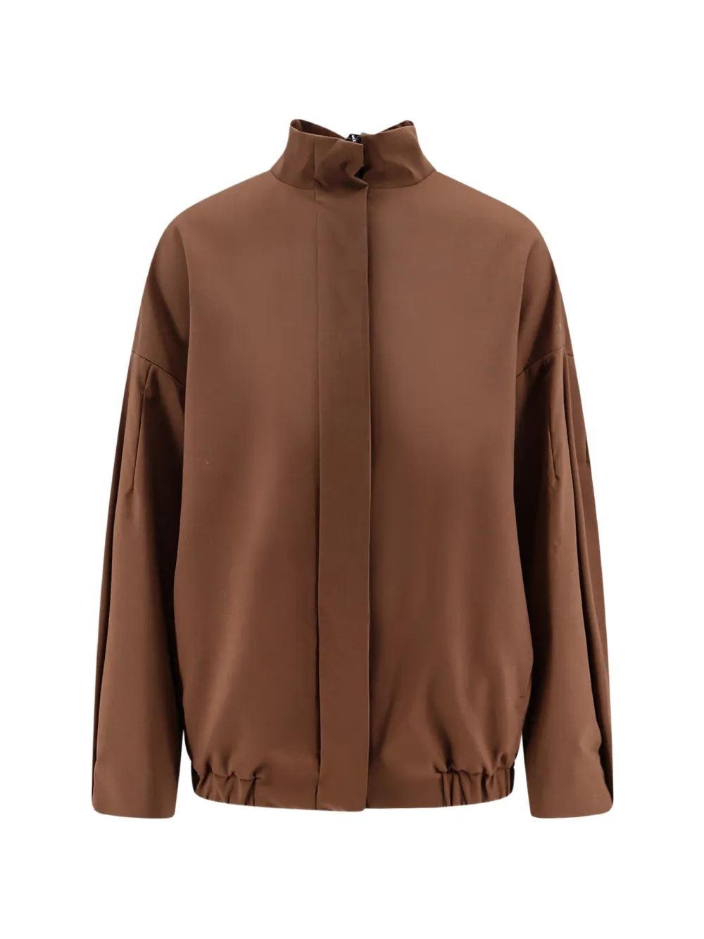 Hevo Porto Selvaggio high-collar jacket - Braun
