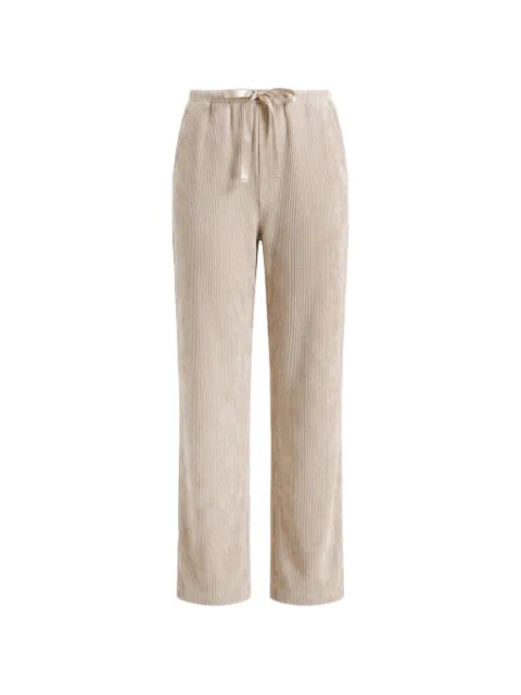 Alysi corduroy drawstring trousers
