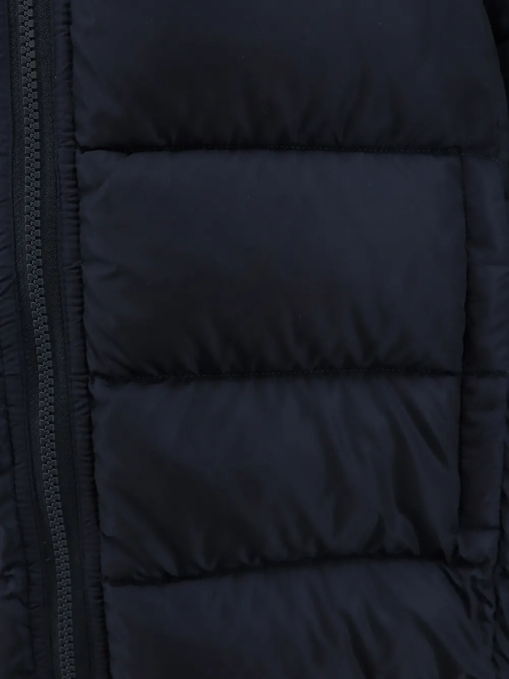 ASPESI quilted hooded jacket Blauw