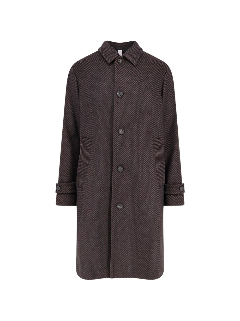 Hevo single-breasted trench coat - Braun