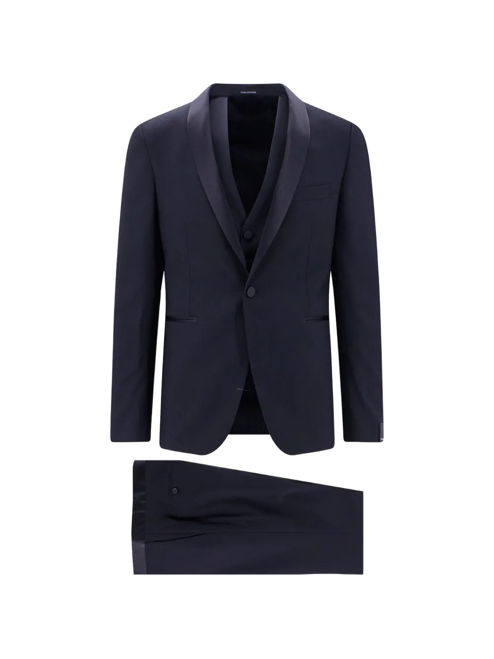 Tagliatore wool tuxedo suit (set of three) - Blu